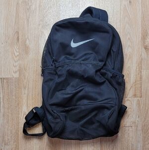 Nike Mesh See Threw Black Backpack for Men